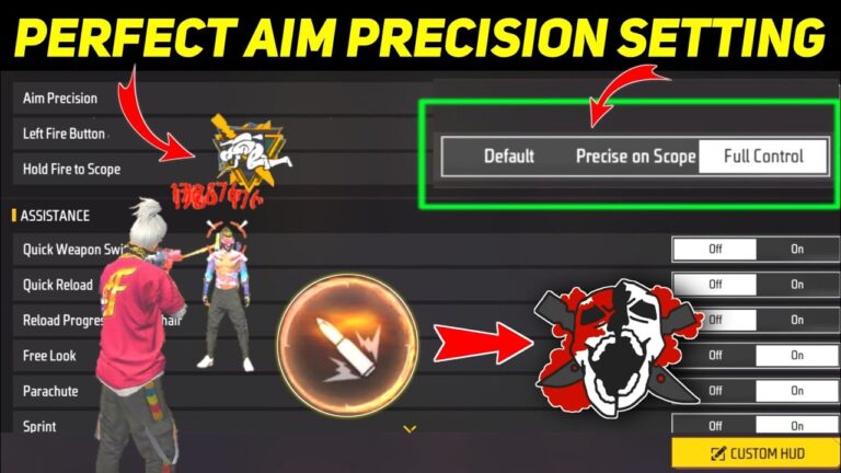 Rahasia Mengatur Aim Presisi di Free Fire
