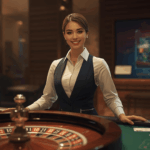 Live dealer casino online modern dengan suasana profesional