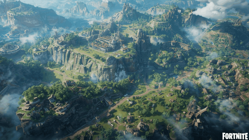 Map luas game battle royale.