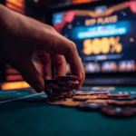 Pemain menikmati game kasino RTP tinggi di komputer